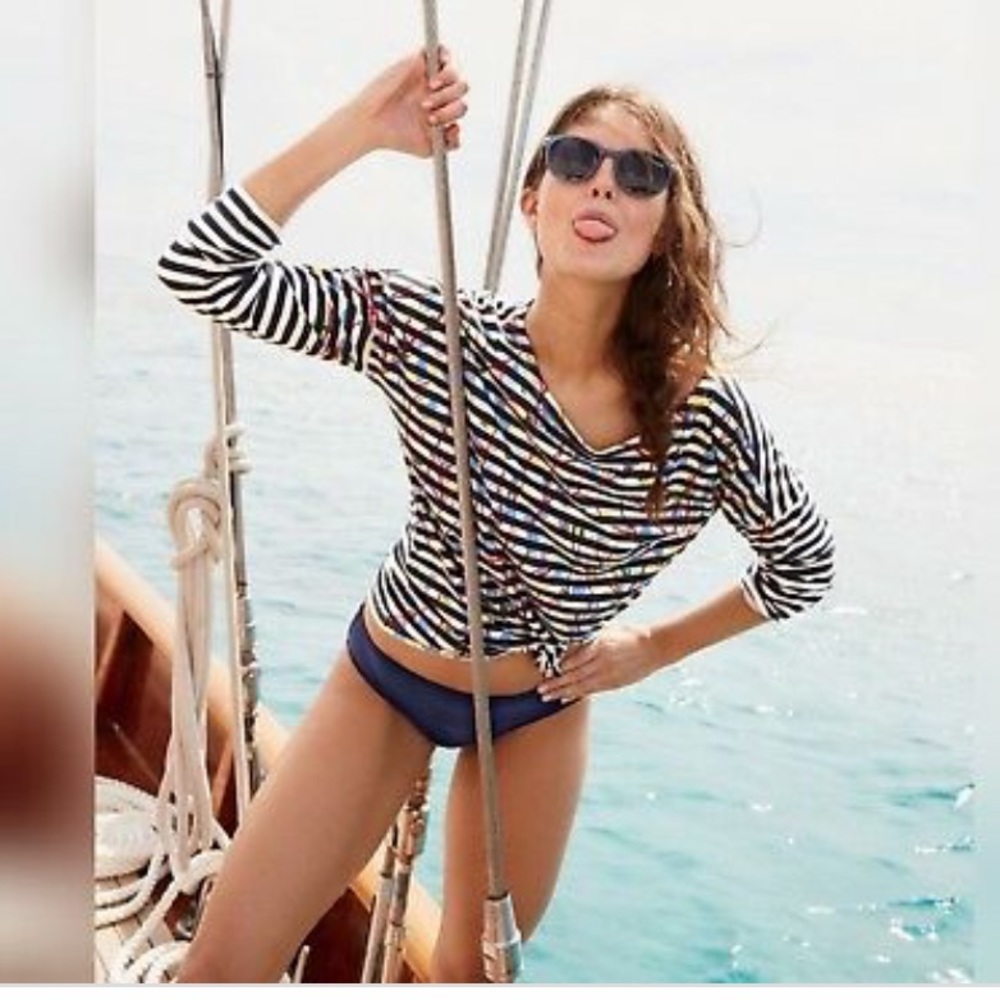 J CREW MICHAEL de FEO STRIPE TOP